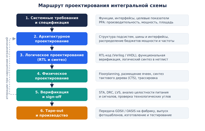 Маршрут проектирования